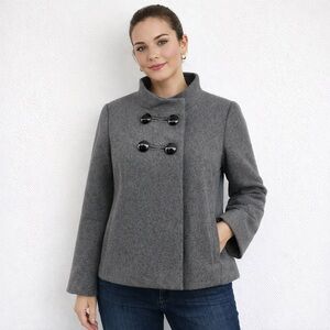 Ann Taylor LOFT Wool Blend Retro Mod Jacket